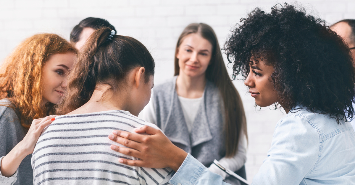 photo of a group of people in an intervention